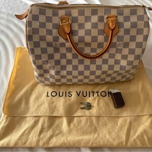 Louis Vuitton speedy 30 damien azur